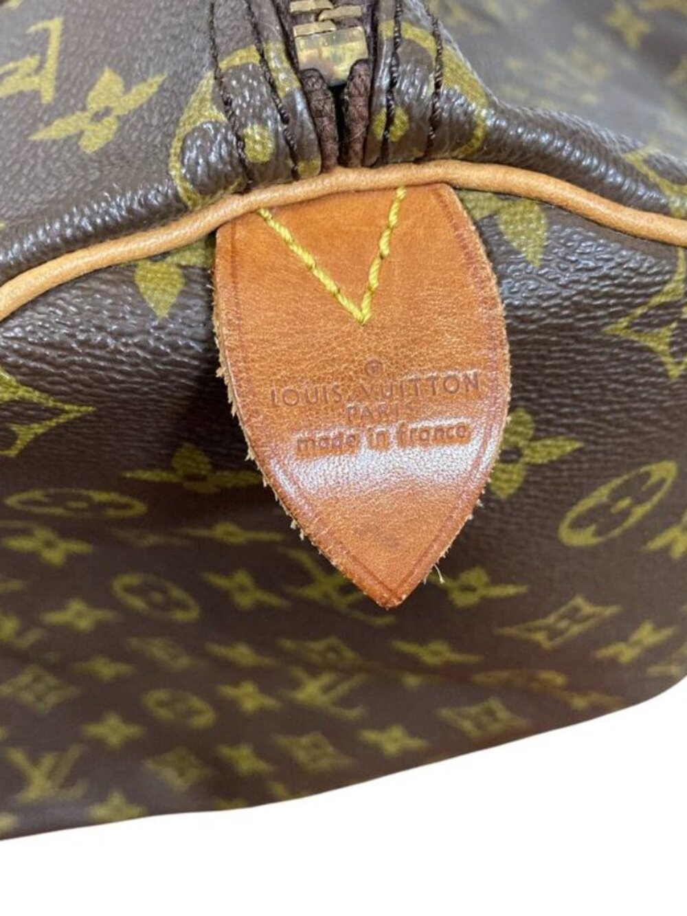 Louis Vuitton Keepall 55 Monogram Boston Bag Brown - Picture 7 of 16